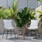 Flash Furniture 3PC Tan Rattan Set-Side Table-Light Gray Cushions TW-VN017-18-TAN-GG - alternate 1